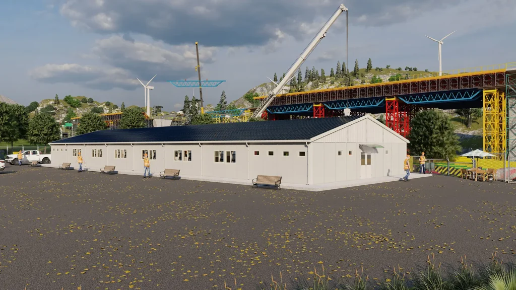 Prefabrik İşçi Yatakhane Projeleri