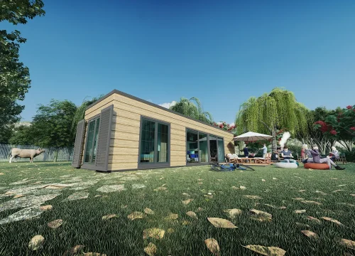 36m² Modüler Yaşam Alanı