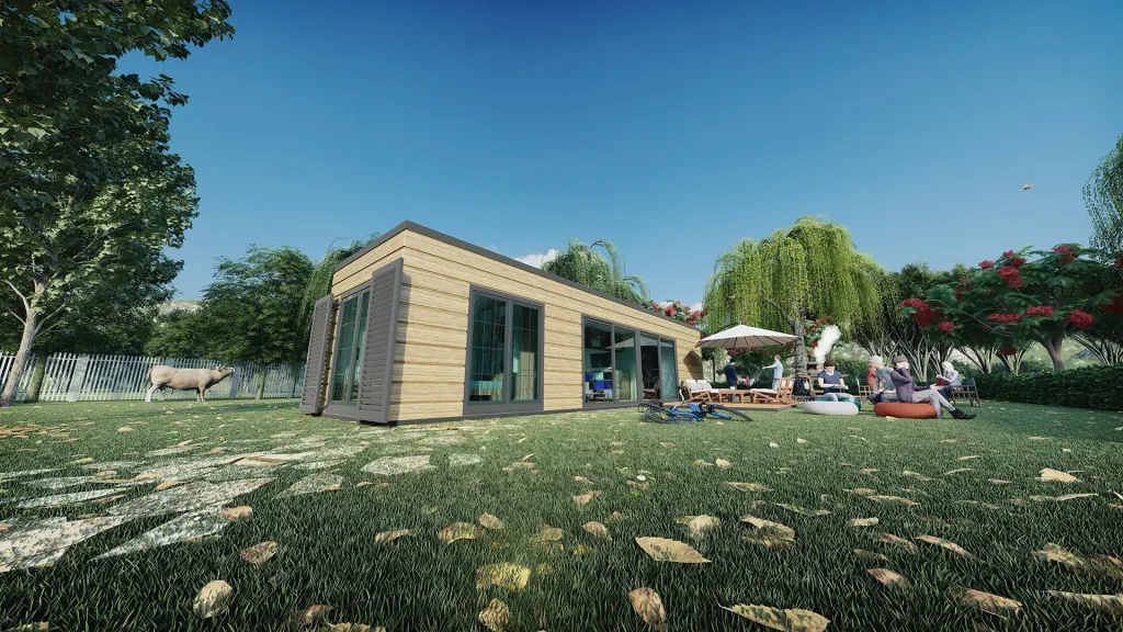 36m² Modüler Yaşam Alanı