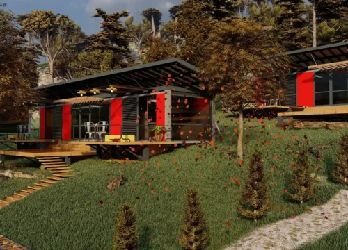 39m² Modüler Yaşam Alanı