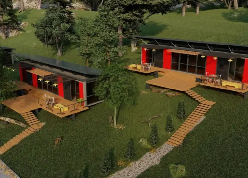 39m² Modüler Yaşam Alanı