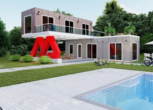 86m² Modüler Yaşam Alanı