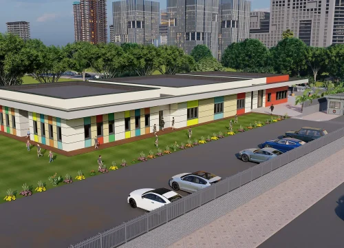 886m² Hafifçelik Okul Projesi