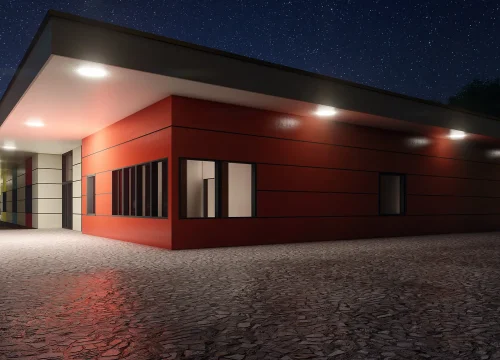 886m² Hafifçelik Okul Projesi