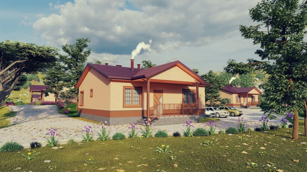 Kaçkar 100m2 Hafif Çelik Konut