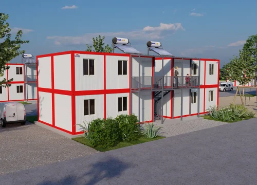 Birleşimli Konteyner Yaşam Alanı