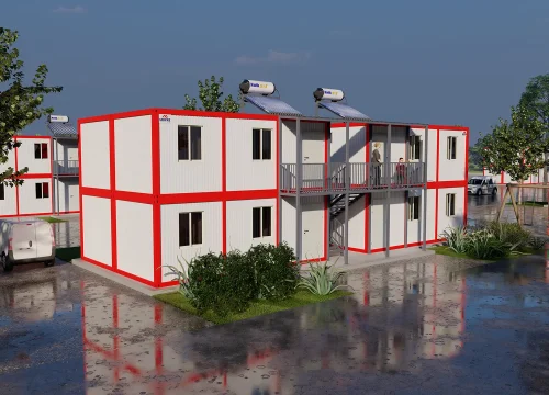 Birleşimli Konteyner Yaşam Alanı