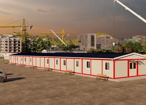 392m² İşçi Yatakhanesi