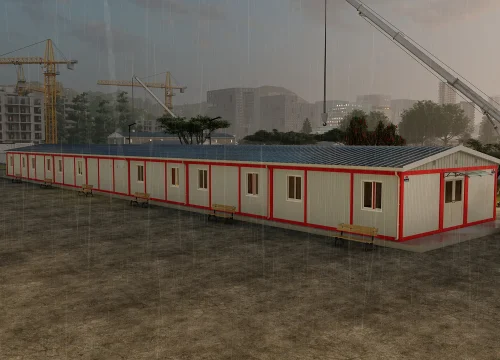 392m² İşçi Yatakhanesi