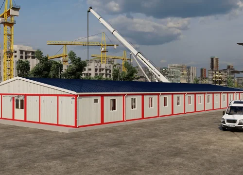392m² İşçi Yatakhanesi