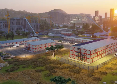 392m² İşçi Yatakhanesi