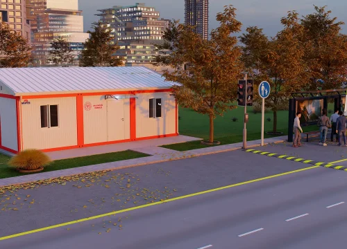 63m² Klinik Binası