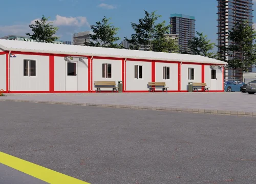 147m² Birleşimli Konteyner Sosyal Bina