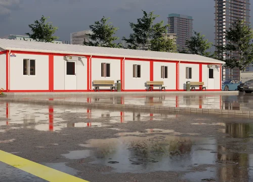 147m² Birleşimli Konteyner Sosyal Bina