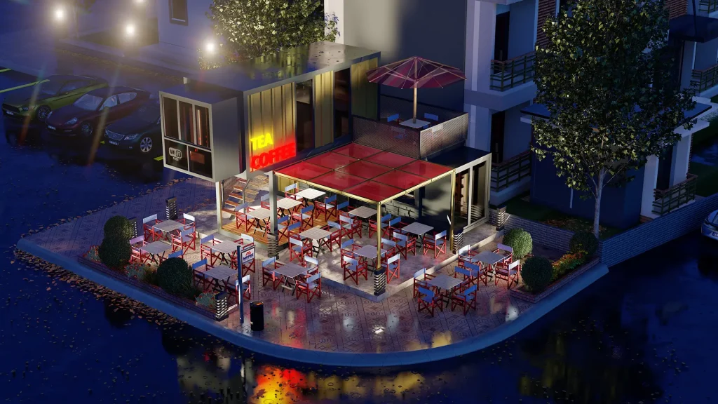 Modüler Birleşimli Konteyner Kafe