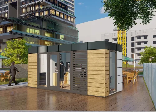 2,4x6 Wc'li Çok Amaçlı Ofis