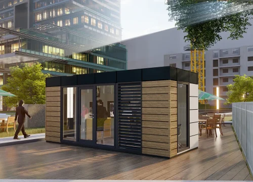 2,4x6 Wc'li Çok Amaçlı Ofis