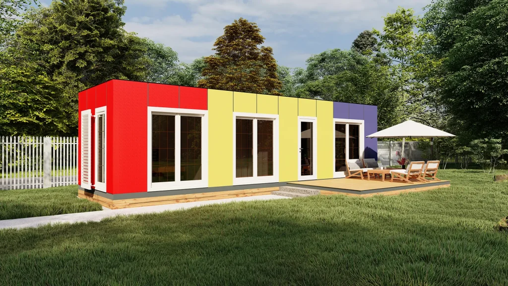 34m² Modüler Yaşam Alanı