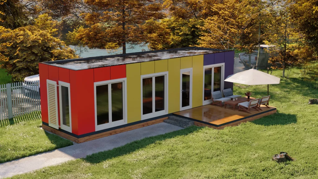 34m² Modüler Yaşam Alanı