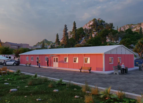 284m² Klinik Binası