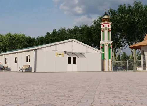 232m² Prefabrik Mescid Binası