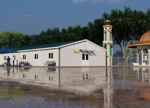 232m² Prefabrik Mescid Binası