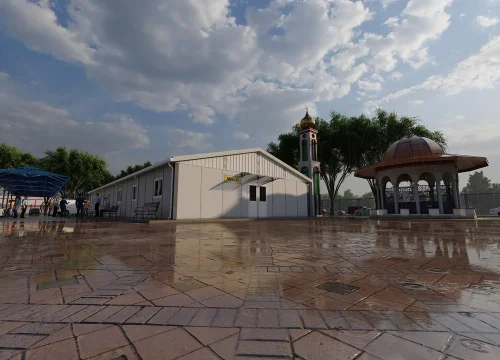 232m² Prefabrik Mescid Binası