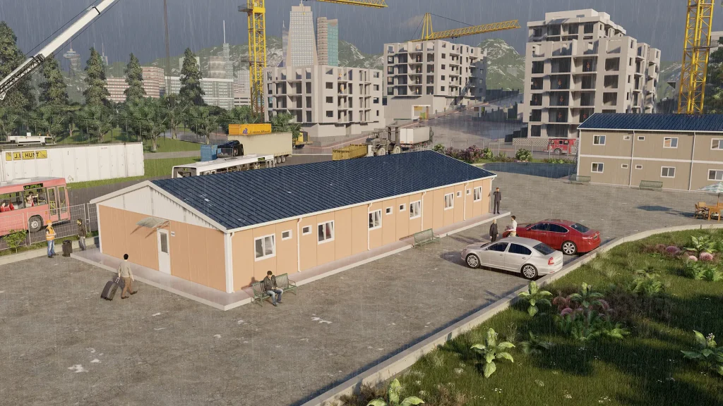 Prefabrik Mühendis Yatakhane Projeleri