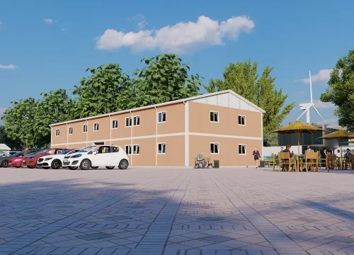 539m² Prefabrik Ofis Binası