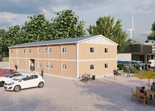 539m² Prefabrik Ofis Binası