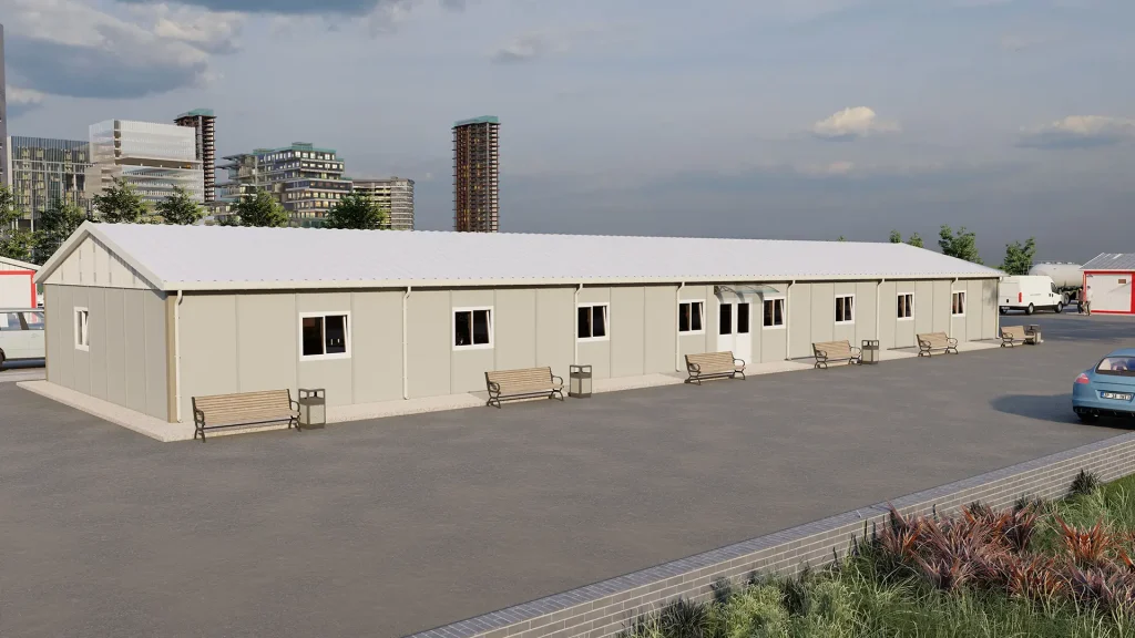 Prefabrik Sosyal Bina Projeleri