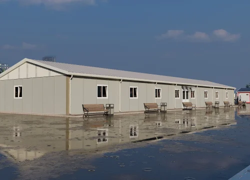 294m² Prefabrik Sosyal Binası