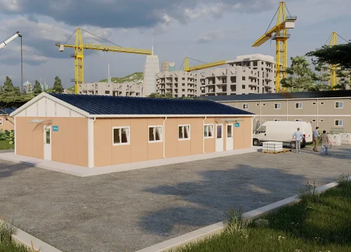 136m² Yemekhane Binası