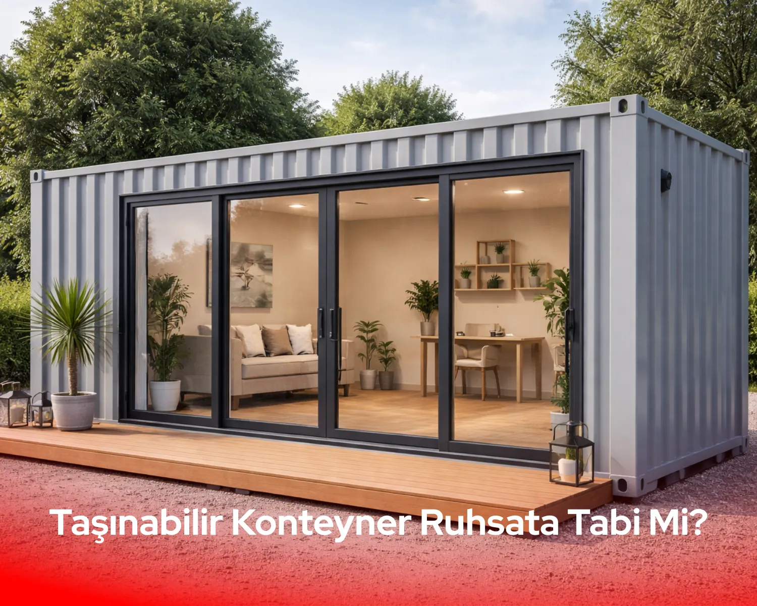 Taşınabilir konteyner ruhsata tabi mi sorusuna yanıt veren imar mevzuatına uygun modüler yapı projesi; yasal süreçler için tıklayın.