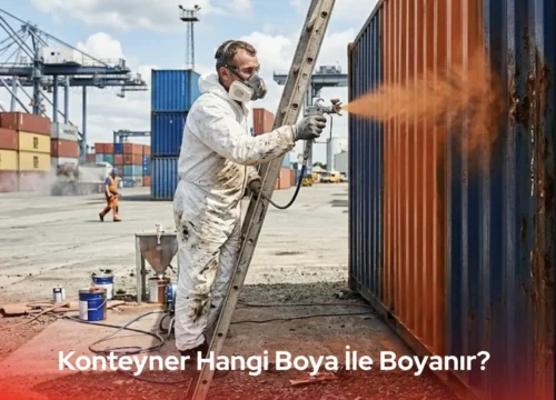 Konteyner Hangi Boya İle Boyanır? 2026 Teknik Standartlar