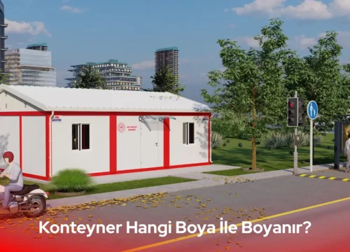 Konteyner Hangi Boya İle Boyanır: 2026 Teknik Standartlar