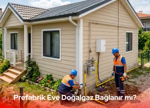 Prefabrik Eve Doğalgaz Bağlanır mı? 2026 Altyapı Rehberi
