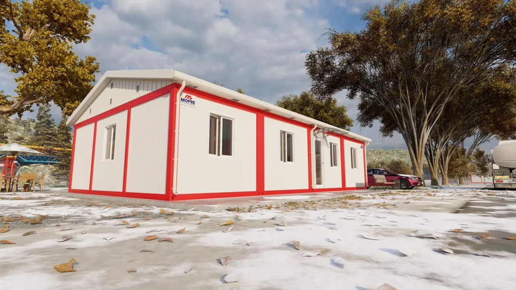 Prefabrik ofis konteyner çözümleriyle dayanıklı ve enerji verimli çalışma alanlarını keşfedin.