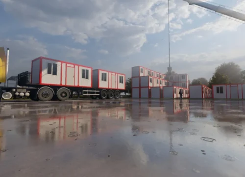 Demonte Konteyner Yaşam Alanı