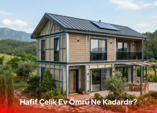 Hafif Çelik Ev Ömrü Ne Kadardır? Hafif Çelik Uzun Ömürlü mü?