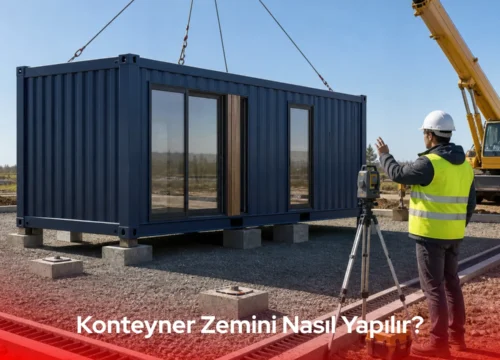 Konteyner Zemini Nasıl Yapılır?