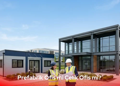 Prefabrik Ofis mi Çelik Ofis mi? Farkları ve Seçim Rehberi