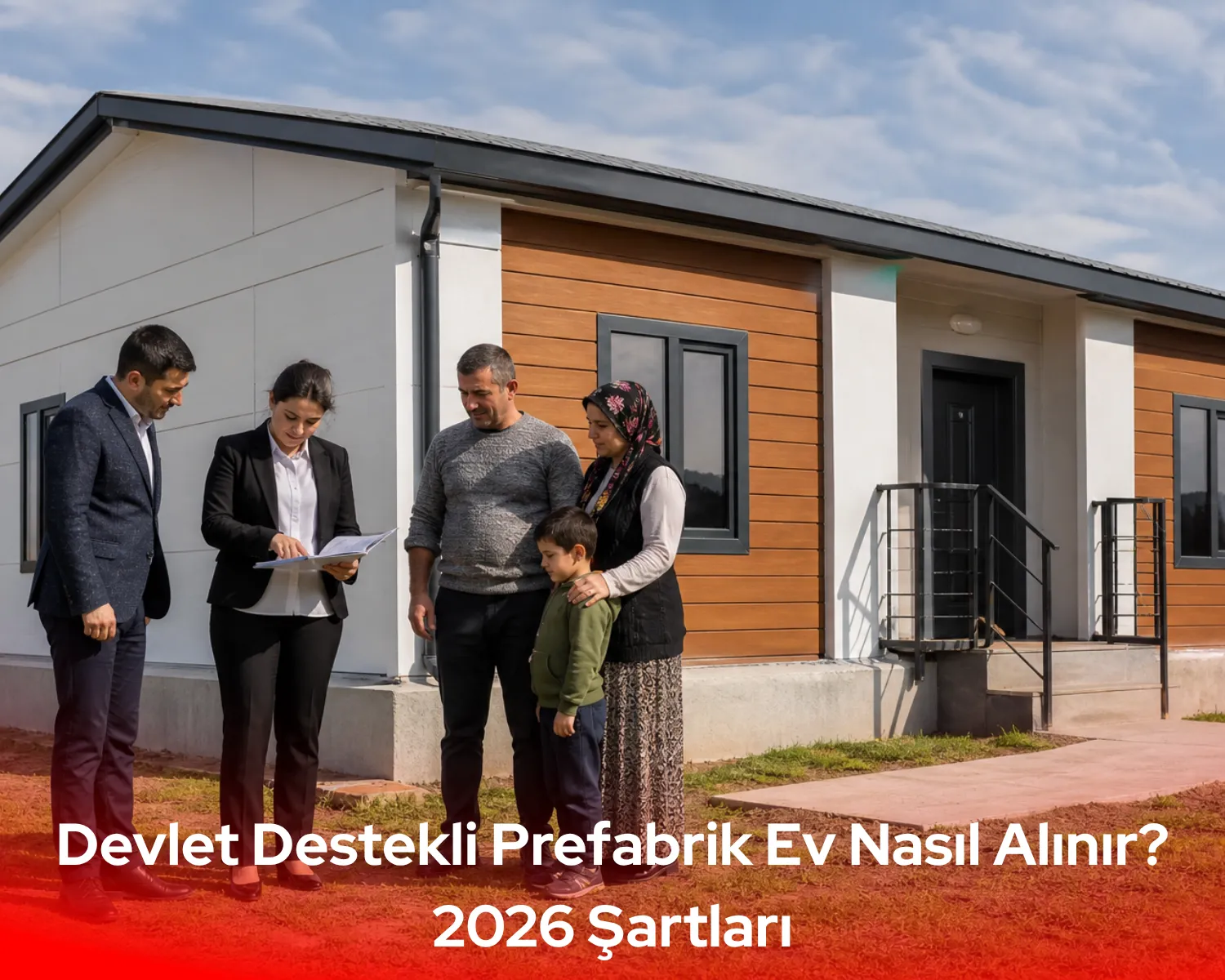 Devlet destekli prefabrik ev başvurusu ve 2026 destek şartları
